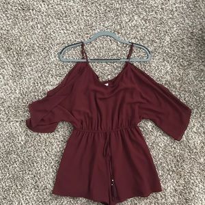 Naked Zebra Romper. Worn once! Perfect condition